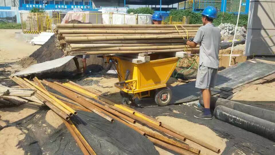 電動(dòng)灰斗車(chē) 工作現(xiàn)場(chǎng)